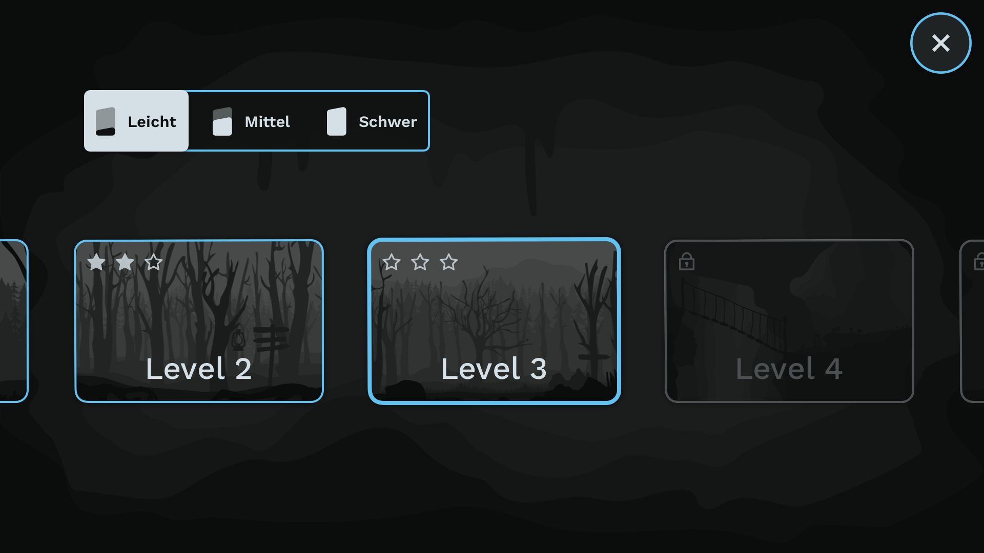 Levelauswahl / Levelselection